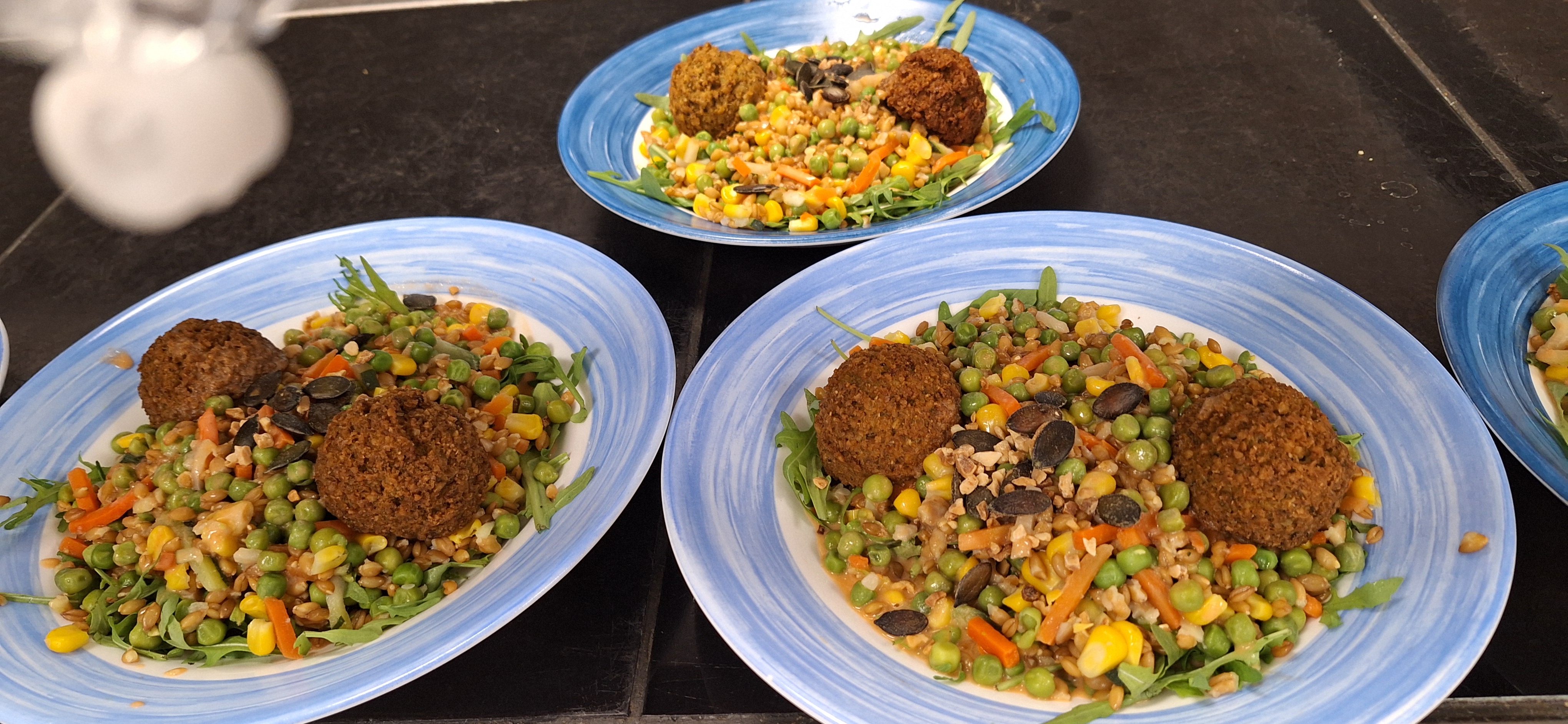 Un exemple de plat végétarien au restaurant administratif du campus marseillais