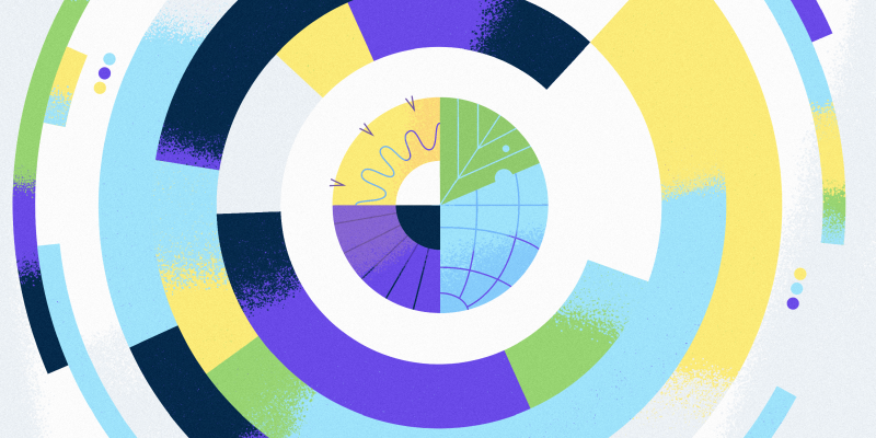 Visuel Oeil du CNRS One Health