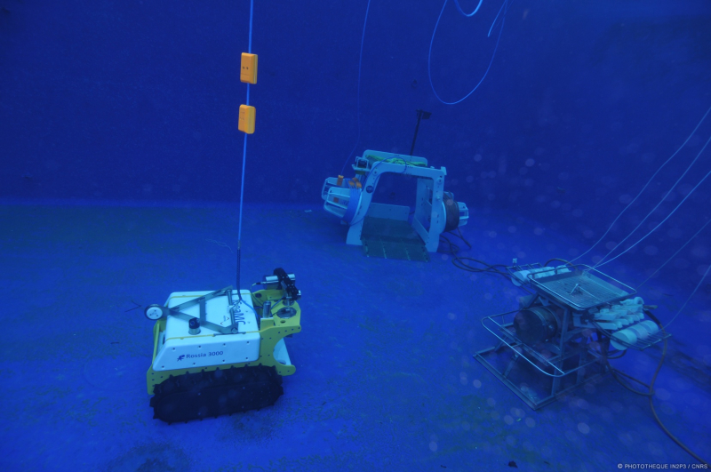 Essais en bassin du Bathybot