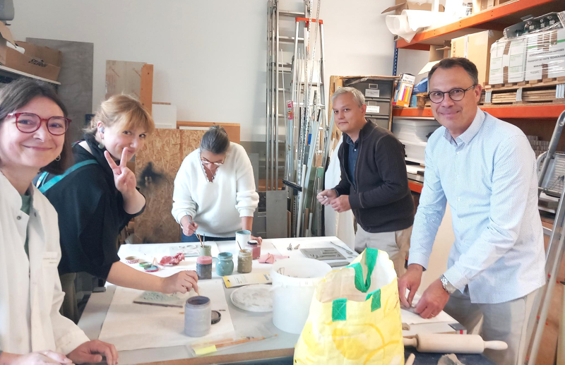 Atelier de création collective au Crismat