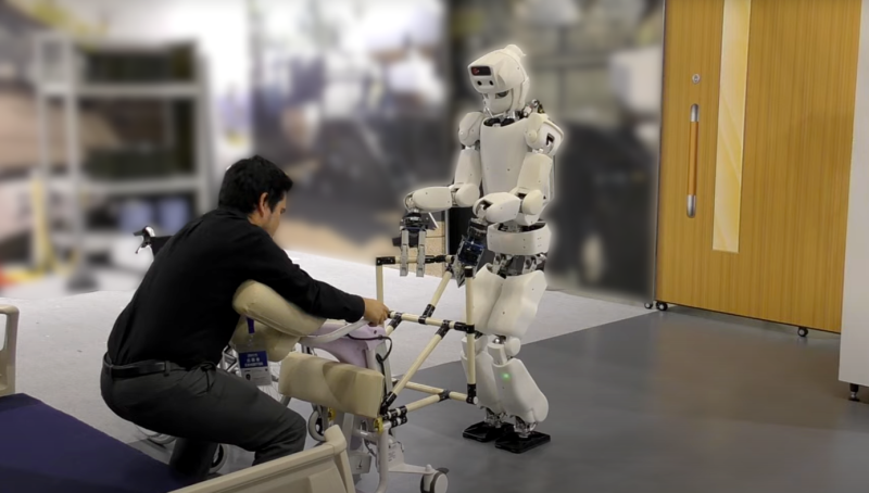 Humanoid robots that can provide assistance autonomously
