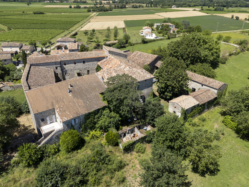 La commanderie templière de Jalès, en Ardèche