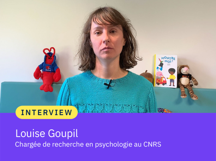 Louise Goupil, chargée de recherche en psychologie