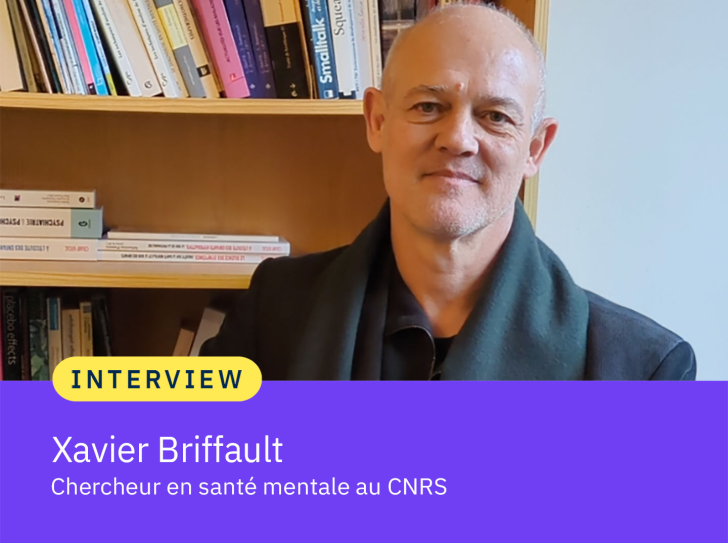 Portrait de Xavier Briffault, chercheur en santé mentale au CNRS