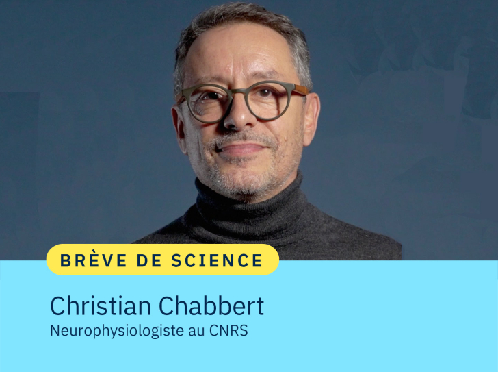 Portrait de Christian Chabbert, neurobiologiste au CNRS