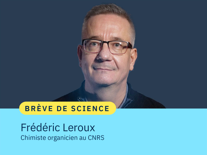 Photographie de Frédérix Leroux, chimiste organicien