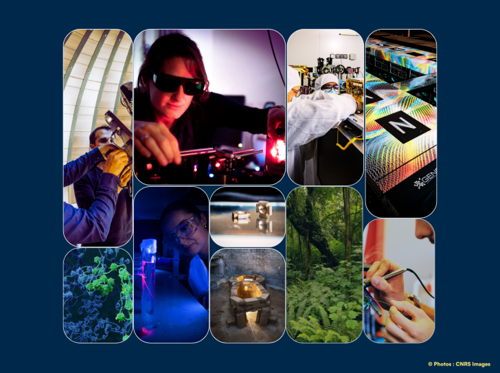 Plusieurs images d'ingénieurs techniciens au travail