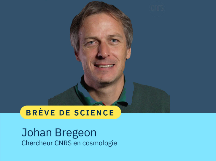 Portrait de Johan Bregeon chercheur en cosmologie au CNRS