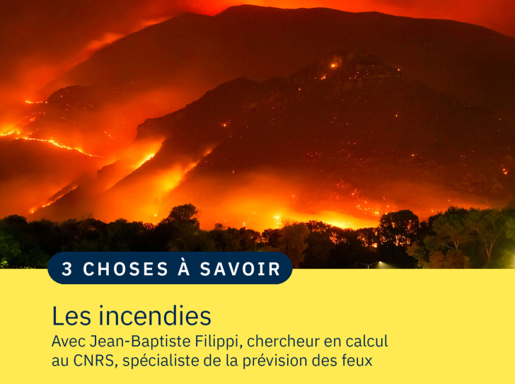 Des incendies de forêt de nuit