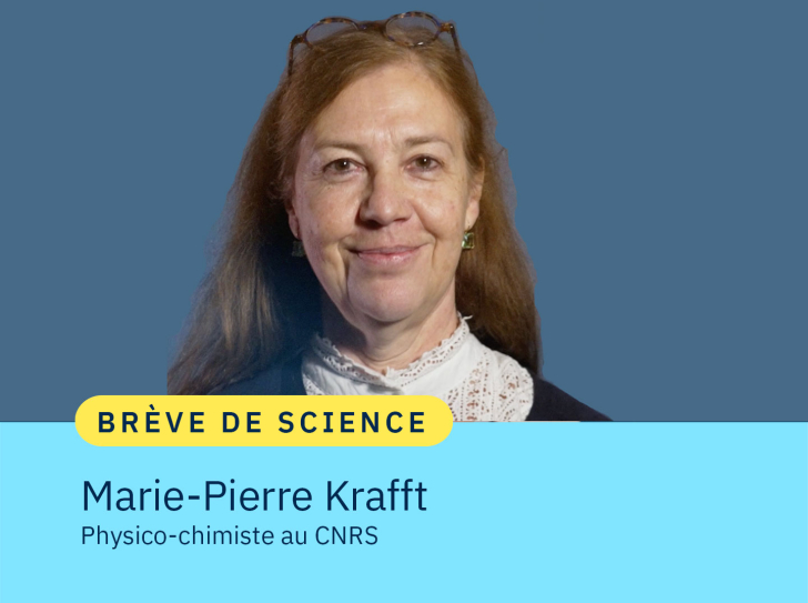 Marie-Pierre Krafft, physico-chimiste au CNRS