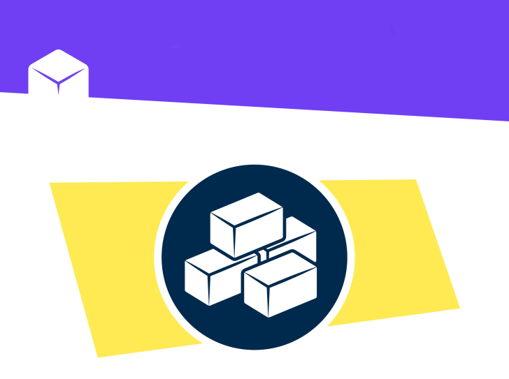 Illustration avec des carrés de sucre