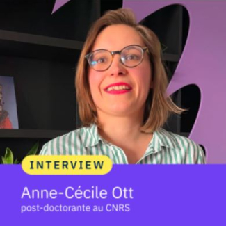 photographie de la post-doctorante Anne-Cécile Ott
