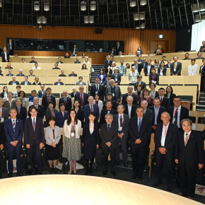 Group photo at the end of the anniversary event in Tokyo in October 2024