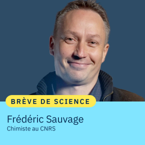 Portrait de Frédéric Sauvage, chimiste au CNRS