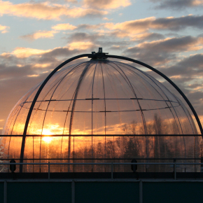 Hélios au coucher de soleil