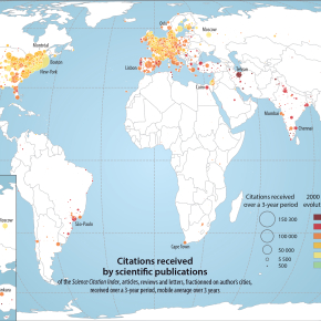 Major cities concentrate less scientific production