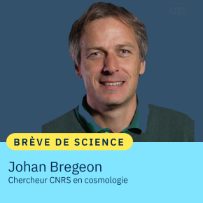 Portrait de Johan Bregeon chercheur en cosmologie au CNRS